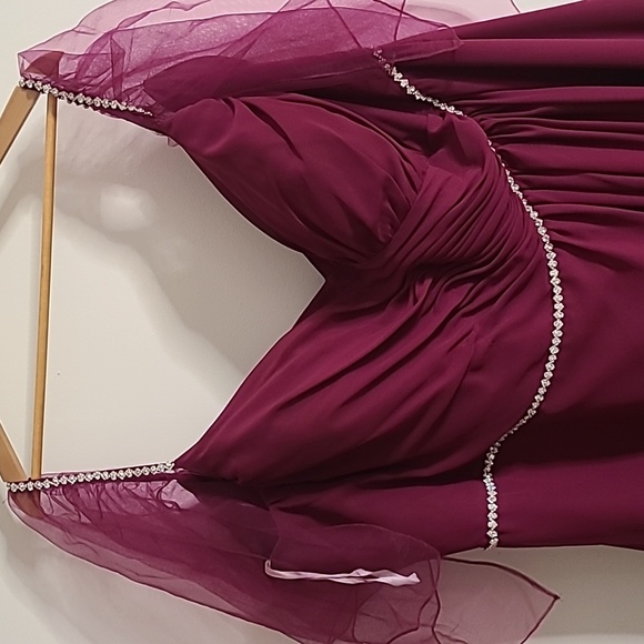 Wedding mais of honnor dress plus size - Picture 5 of 9